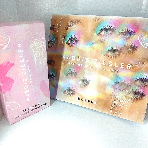 Morphe Other - 🎉HP🎉NIB MORPHE Maddie Zeigler Imagination Palette/Pink About It Lip/Cheek Duo